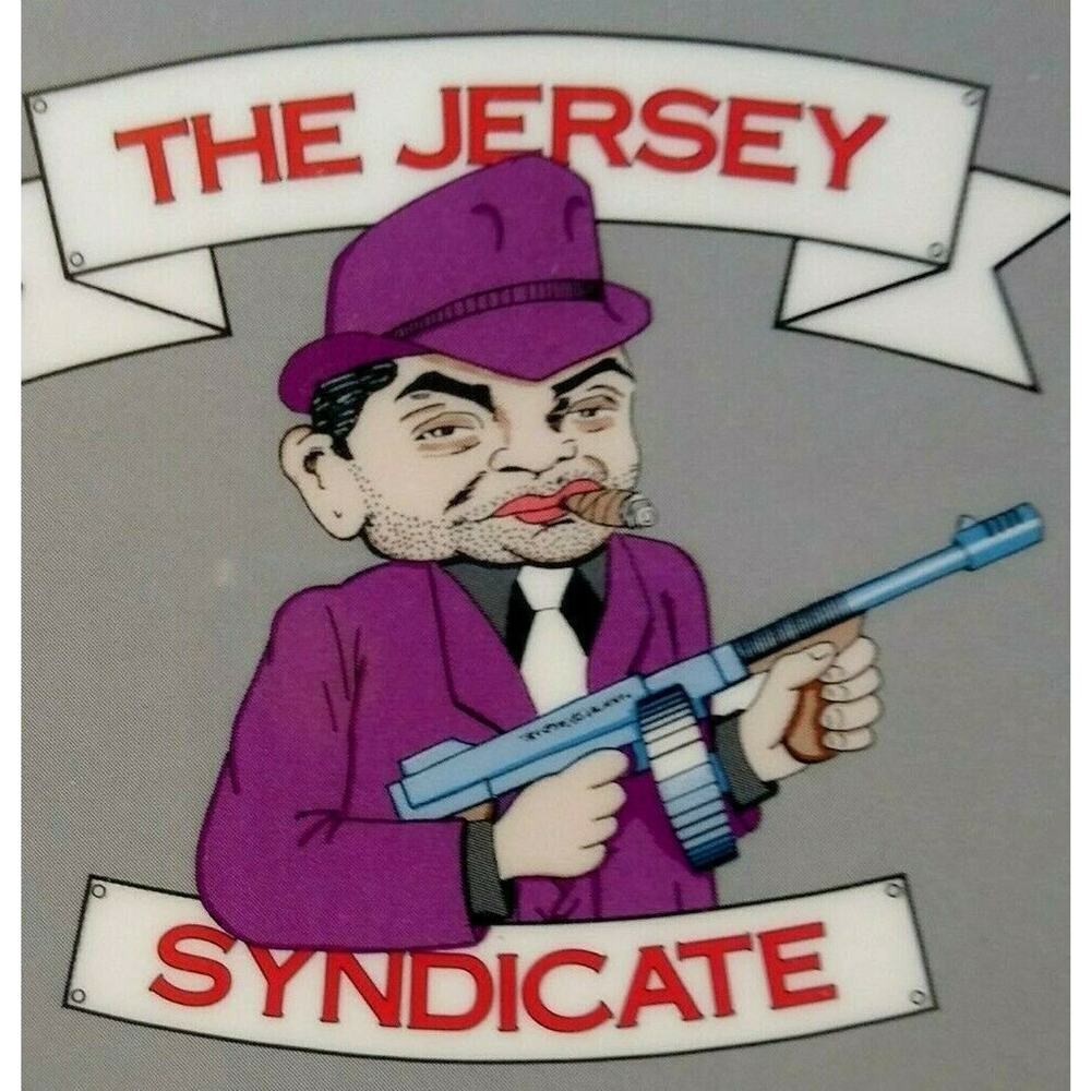Bon Jovi New Jersey Syndicate Backstage Pass Original 1988 Gangster Machine Gun